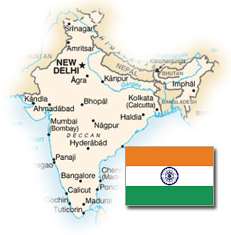 mapa India